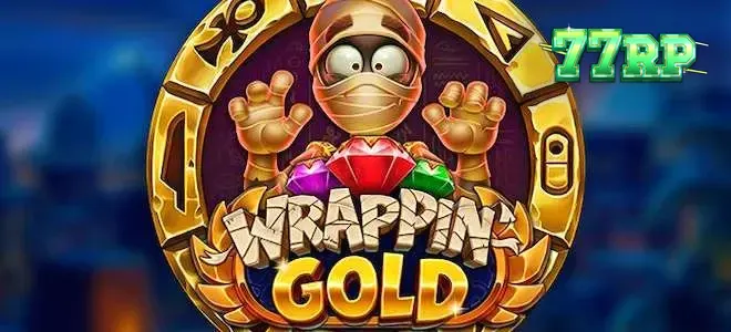 Tampilan visual mumi Khufu dalam permainan slot Wrappin Gold